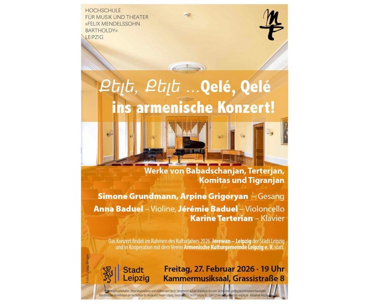 Qelé, Qelé ins armenische Konzert!