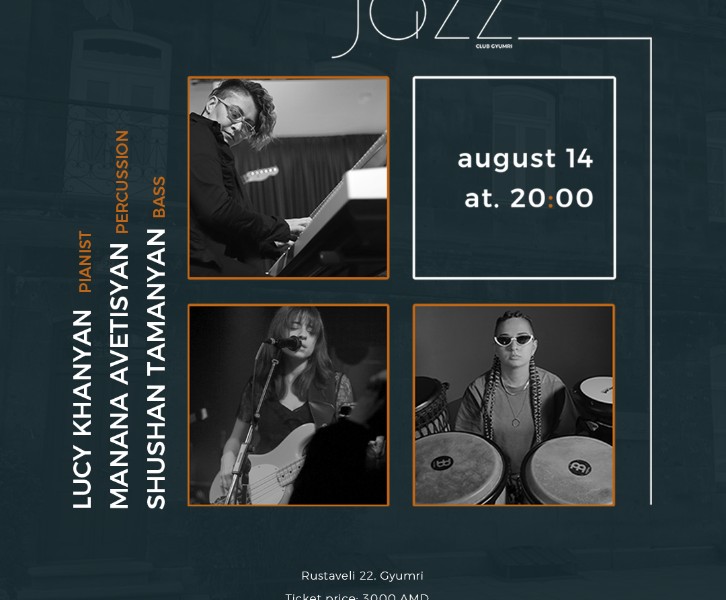 Lucy Khanyan Trio at Gyumri Jazz Club