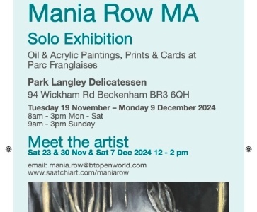 Mania Row MA Solo Exhibition