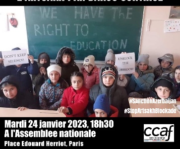 Manifestation en soutien à l’Artsakh