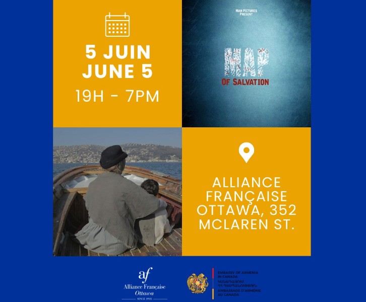 Map of Salvation | Screening at Alliance Française Ottawa on June 5