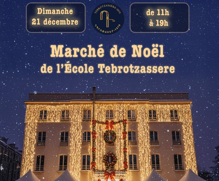 Marché de Noël de l'école TEBROTZASSERE