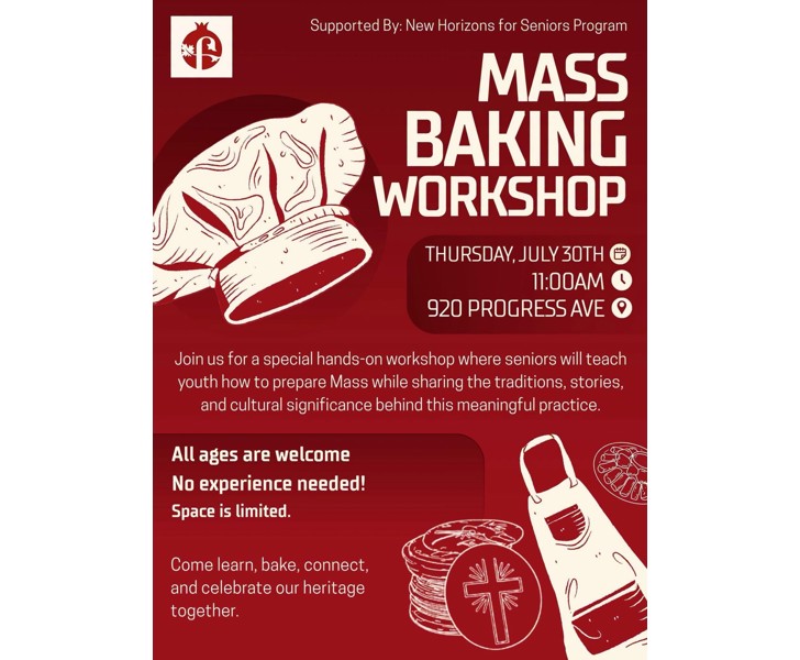 Mass Baking Workshop