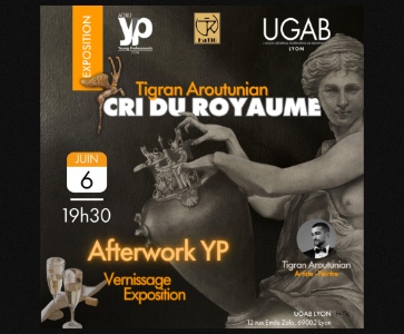 ✨🎨 Afterwork YP / Vernissage - Exposition "Cri du Royaume" 🎨✨