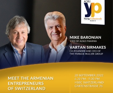 Meet the Armenian entrepreneurs of Switzerland