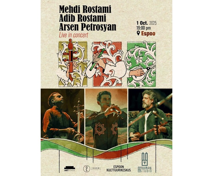 Mehdi Rostami, Adib Rostami, Arsen Petrosyan Live in concert