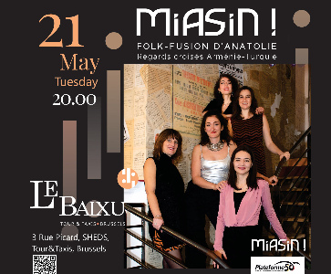 MIASIN ! en concert à Bruxelles