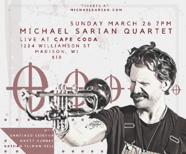 Michael Sarian Quartet Live at Cafe Coda