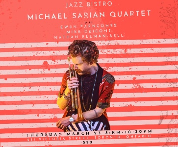 Michael Sarian Quartet Live at Jazz Bistro