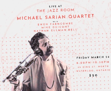 Michael Sarian Quartet Live at The Jazz Room