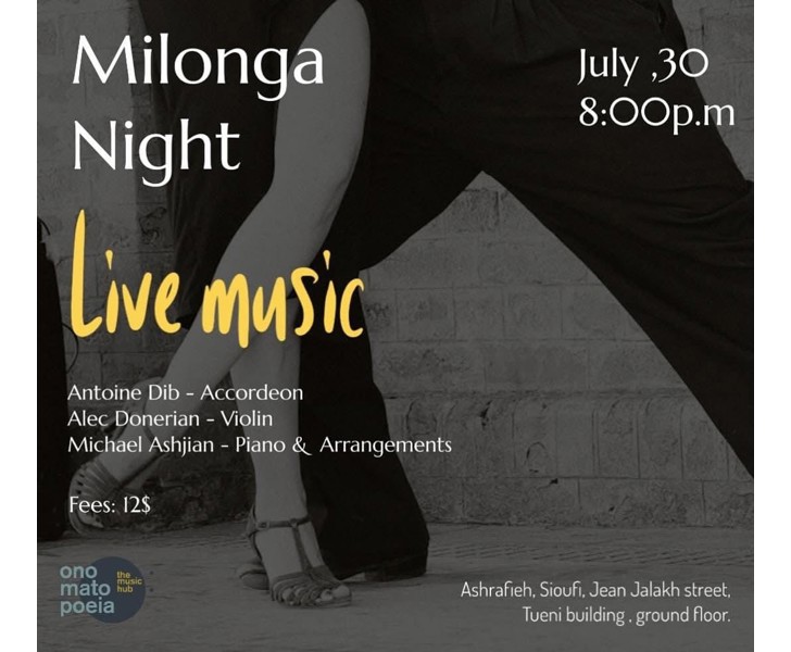 Milonga Night - Live Music