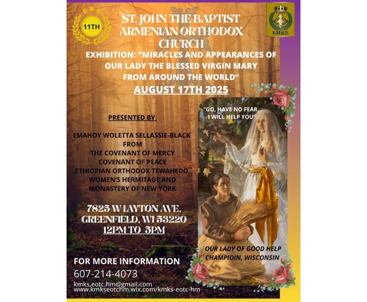 Miracles and Appearances of Our Lady the Blessed Virgin Mary from Around the World