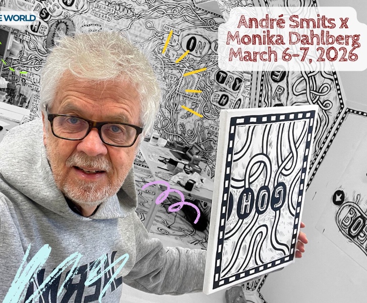 Mome La La La Land! André Smits ARTISTINTHEWORLD | Watch a Mural Come to Life