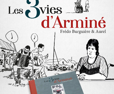Montpellier : Dédicace de la bande dessinée "Les 3 vies d'Arminé", de Fredo Burguière et Aurel