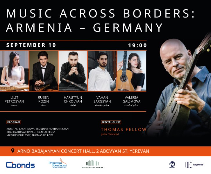 “MUSIC ACROSS BORDERS:ARMENIA-GERMANY”
