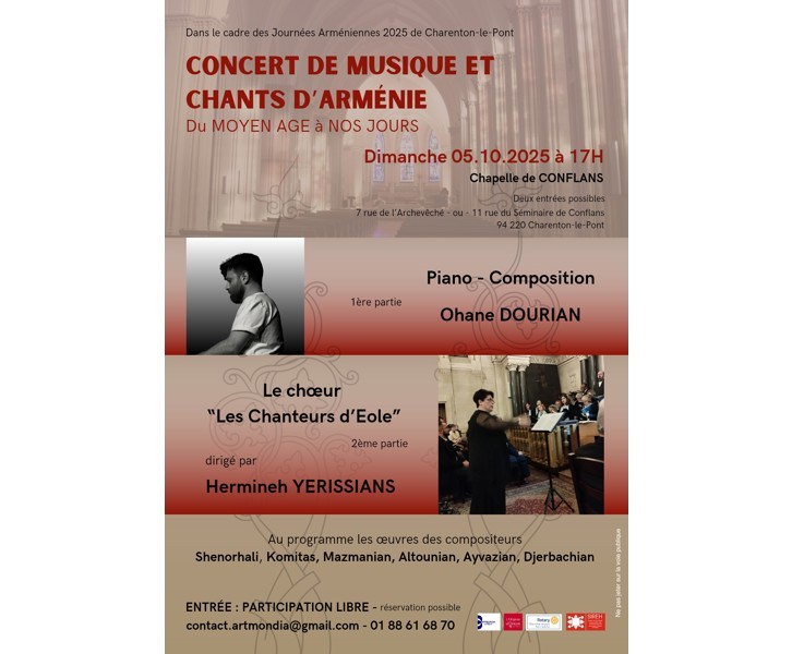 Musique et chants d'Arménie du Moyen Âge à nos jours