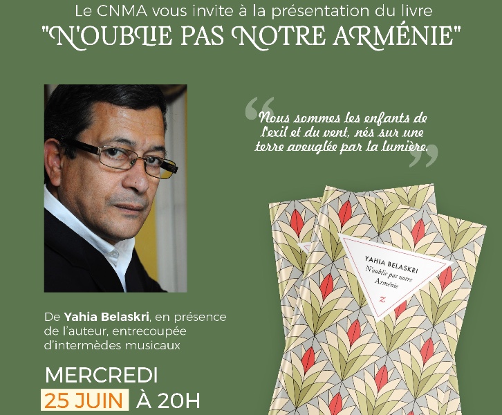 N'oublie pas notre Arménie 