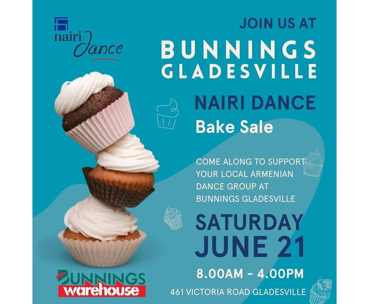 Nairi Dance Bake Sale