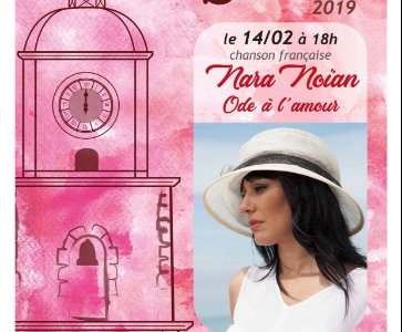 Nara Noïan en concert à Saint-Tropez (France)