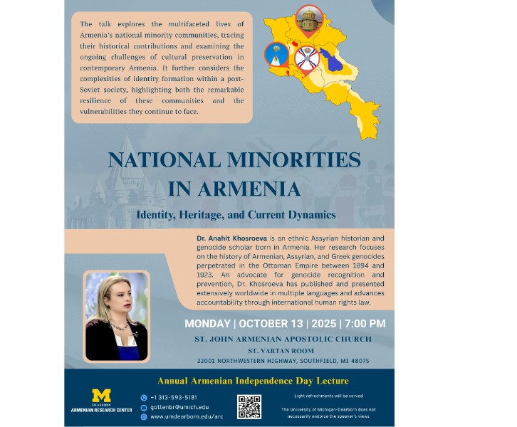 National Minorities in Armenia: Identity, Heritage, and Current Dynamics