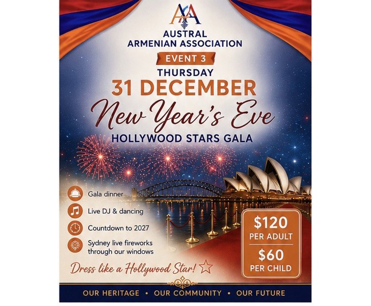 New Year's Eve 31 December Hollywood Stars Gala
