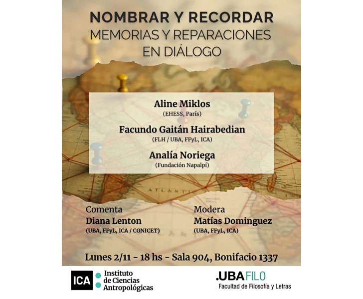 Nombrar y Recordar: Memorias y Reparaciones en Diálogo