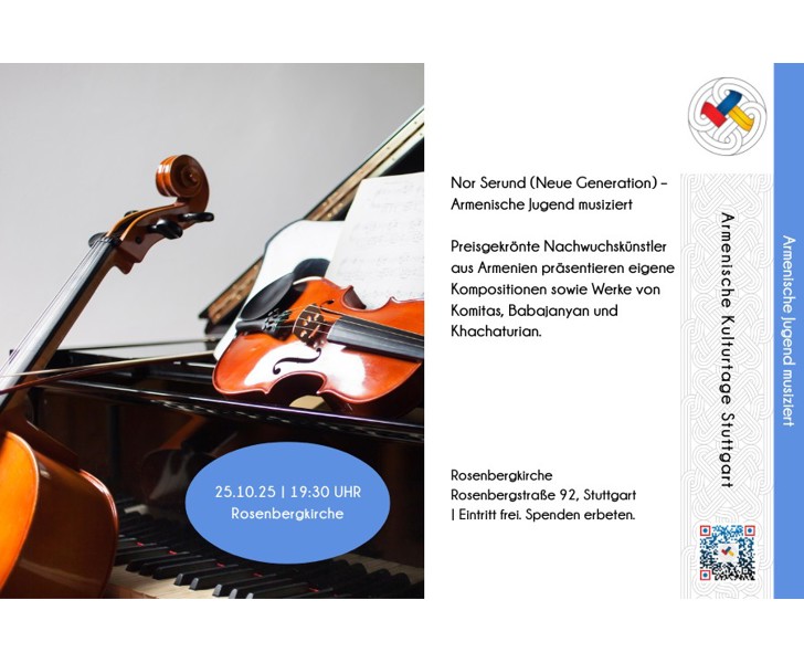 Nor Serund (Neue Generation) – Armenische Jugend musiziert