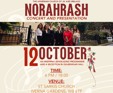 Norahrash Choir Concert