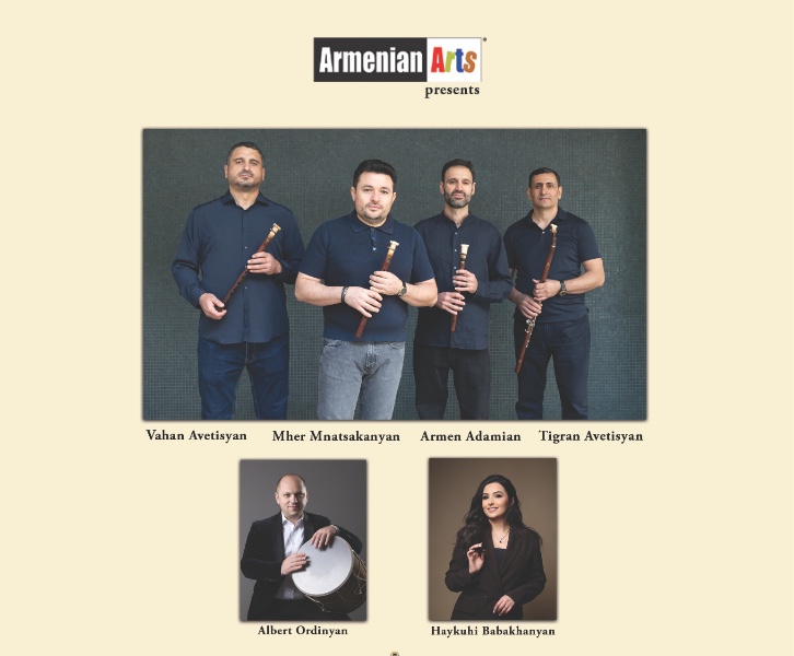 Nurwind Duduk Quartet Live in Concert