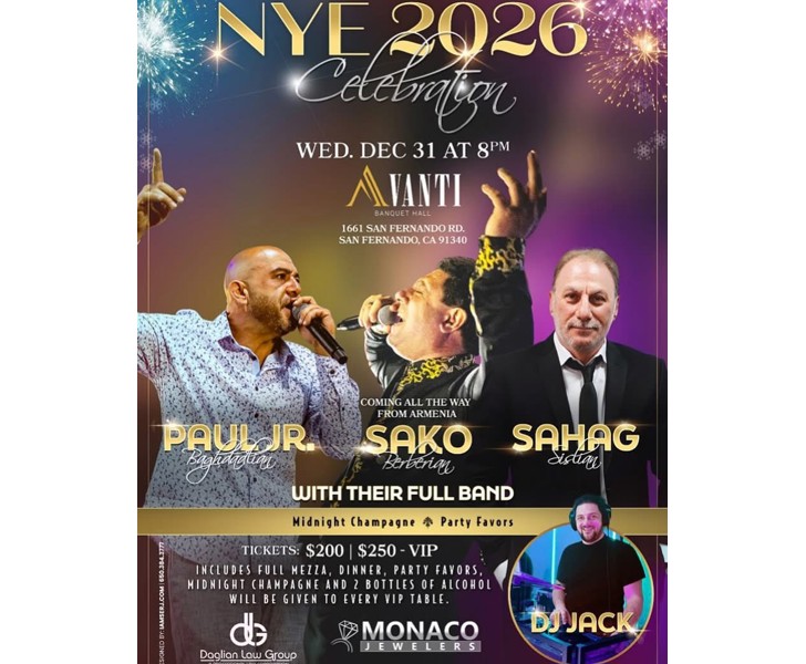 NYE 2026 Celebration