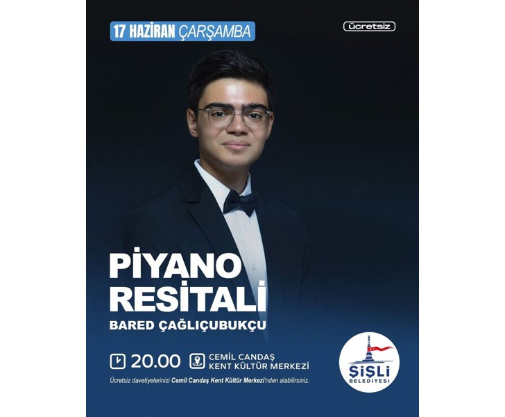 Piyano Resitali - Bared Çağlıçubukçu