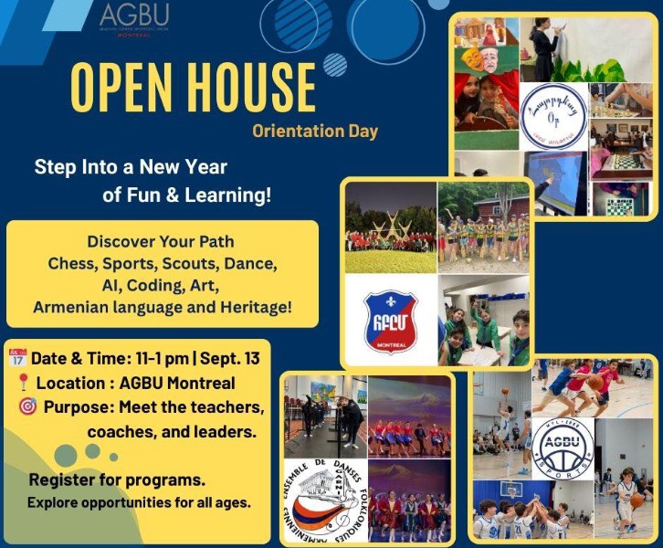 OPEN HOUSE - Orientation Day