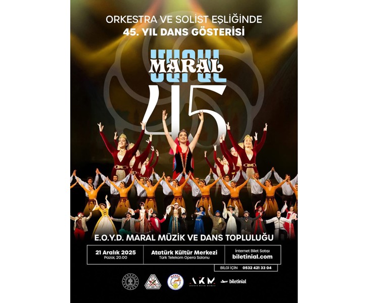 Maral 45. Yıl Dans Gösterisi