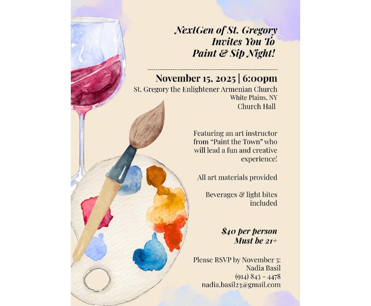 Paint & Sip Night!