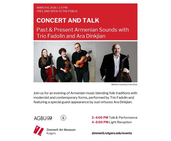 Past & Present Armenian Sounds with Trio Fadolín and Ara Dinkjian