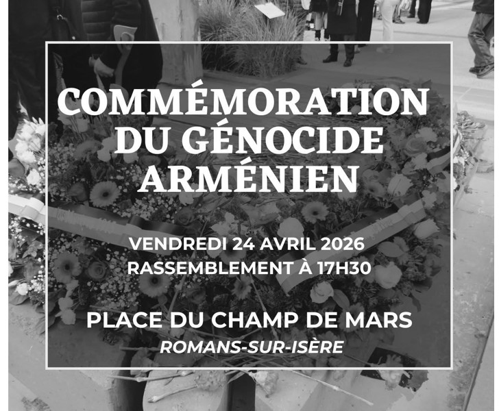 Commémoration du Génocide Arménien