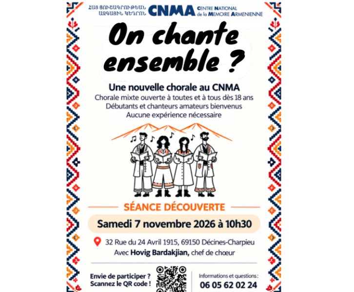 On chante ensemble ? Միասին երգե՞նք