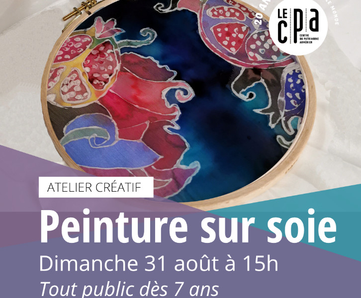 Peinture sur soie