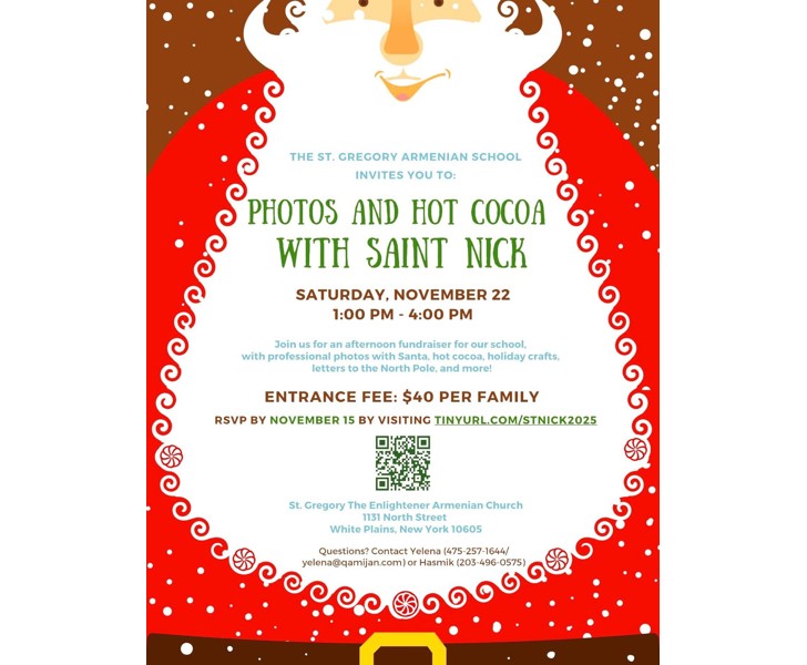 Photos and Hot Cocoa with Saint Nick