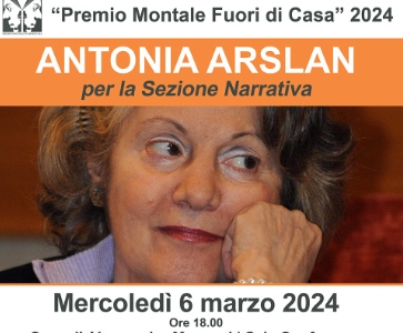 'Premio Montale Fuori di Casa' 2024