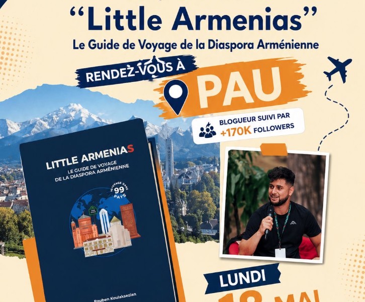 Présentation du guide de voyage Little Armenias à Pau