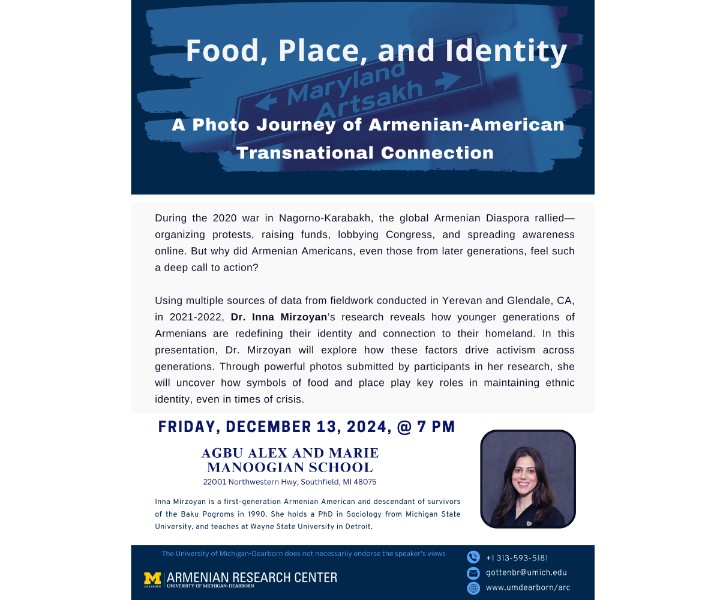 Presentation on Armenian-American youth identity