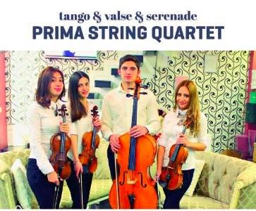 Prima string quartet concert in Goris