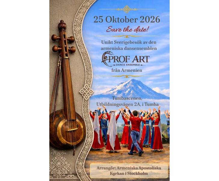 Prof Art Dance Ensemble från Armenien