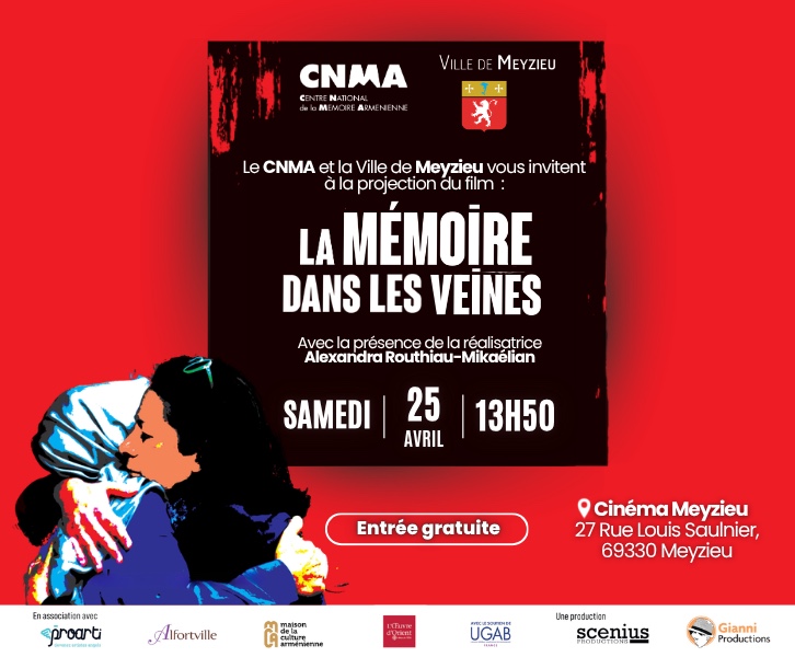 Projection du film : 'La Mémoire Dans Les Veines'