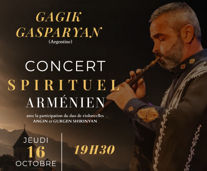 Concert spirituel arménien – Gagik Gasparyan