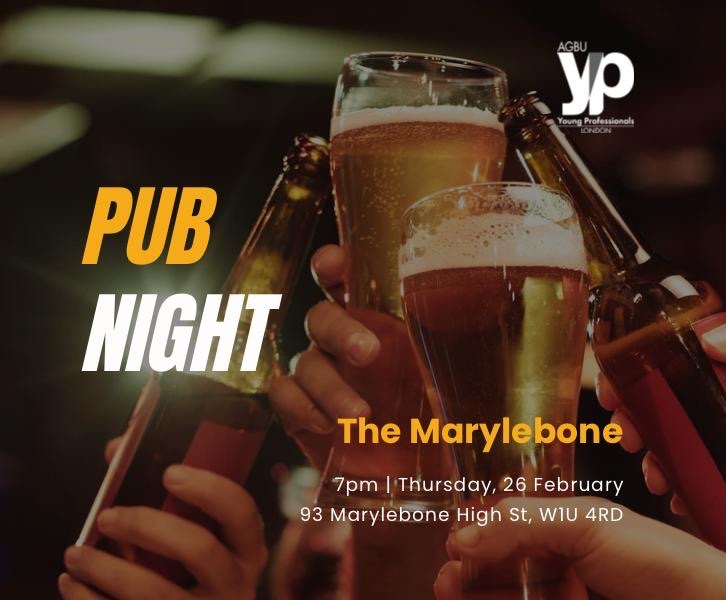 🍻✨ Pub Night in Marylebone! ✨🍻