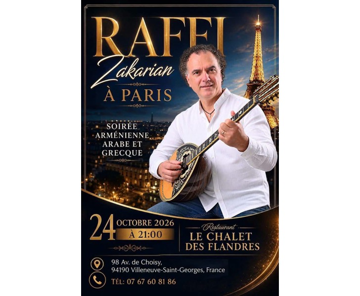 Raffi Zakarian à Paris
