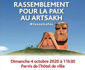 Rassemblement pour la paix au Artsakh
