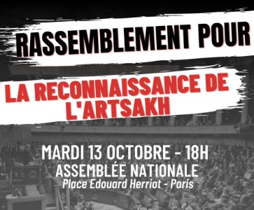 Rassemblement pour la reconnaissance de l'Artsakh